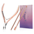 Cuticle Trimmer with Cuticle Pusher and Cutter, YINYIN Cuticle Remover Cutter by YINYIN