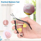 FERYES Cuticle Clipper Professional Manicure and Pedicure Cuticle Remover Tools - Image 4