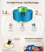 MUSICOZY 3D Silk Bluetooth Sleep Mask Headphones, Mulberry Silk Eye Mask - Image 7