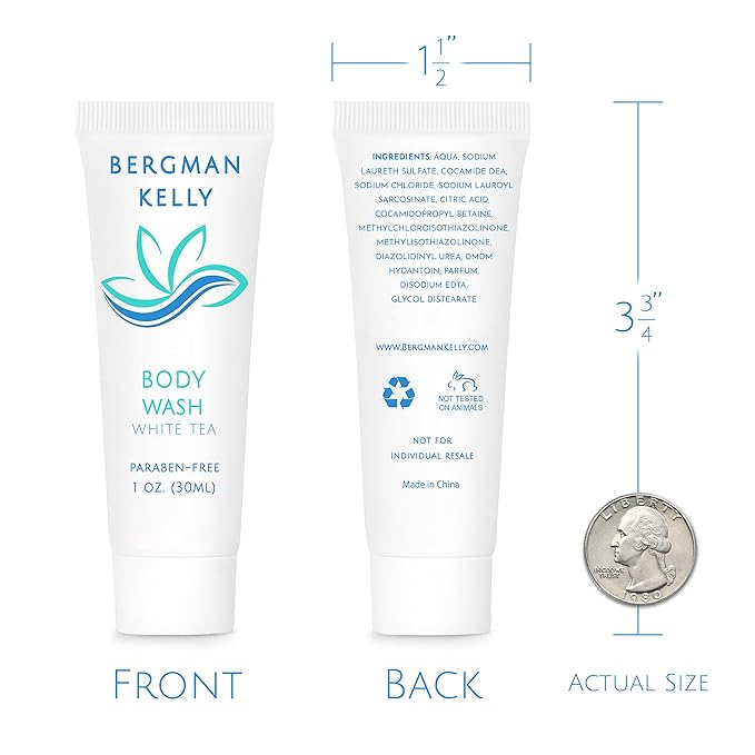 BERGMAN KELLY Travel Size Body Wash, Delight Your Guests - Image 3