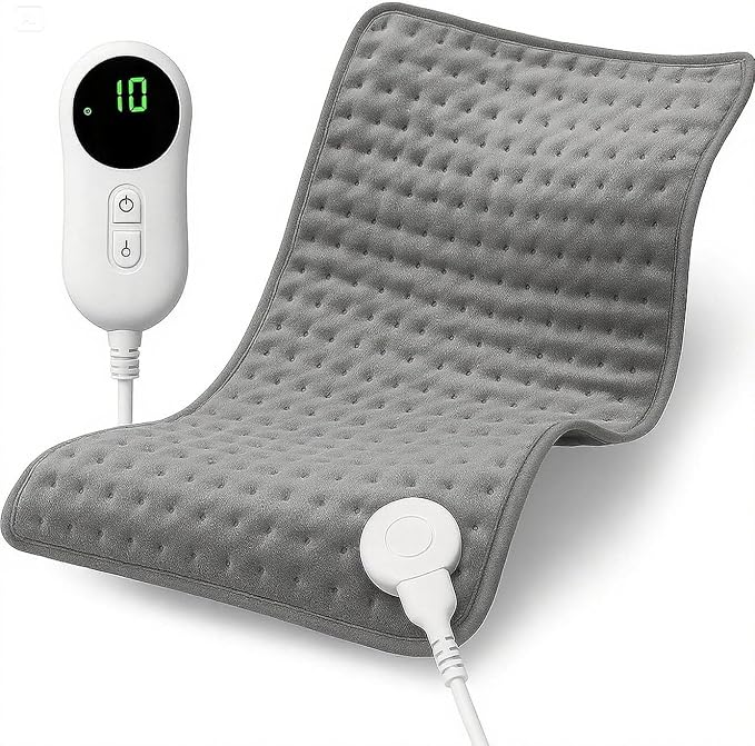 Electric Heating pad, 25 x12 Portable Heating Pad by TOPSOSO