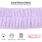 Spa Headband for Washing Face, 2 Pack Cute Hair Band for Shower Yoga Beauty - Image 4