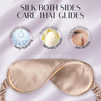 Silk Sleep Mask Eye Mask Blindfold - Image 5