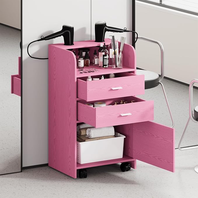 4ever2buy Salon Station for Hair Stylist, Salon Trolley Cart - Image 7