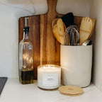 Calyan Wax Co. Cedar & Tobacco 3 Wick Scented Candle - Image 6