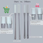 Toe Cleaning Brush with 15.7" Long Handle, Foot Scrubber in Shower, No Bending - Image 8