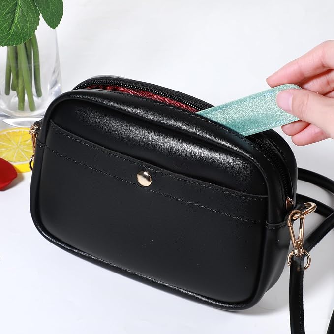 2Pcs Glass Cuticle Pusher with Leather Case, Dual Ended Cuticle Remover Tool - Image 6