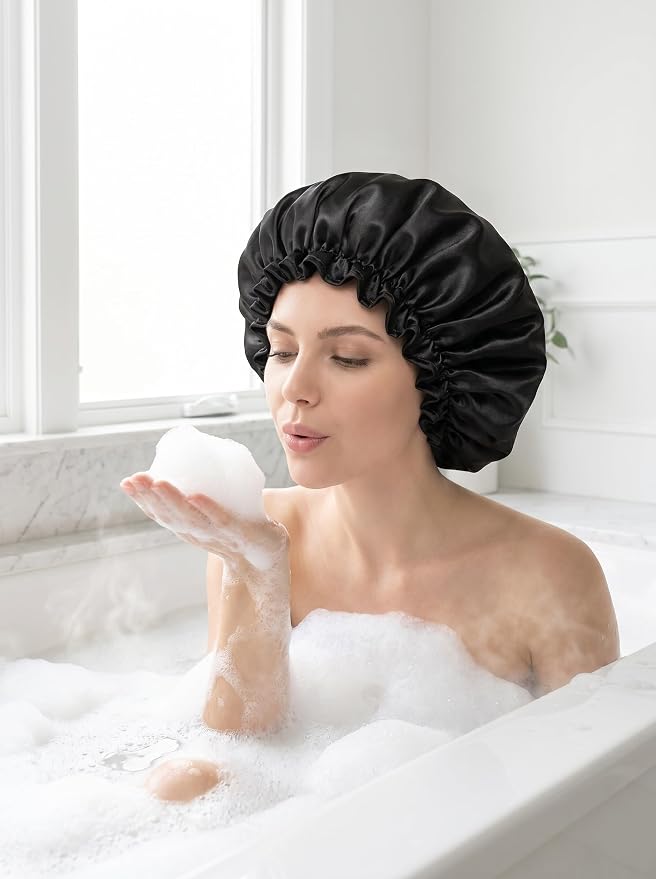Aquior Shower Caps, Reusable Shower Cap - Image 4