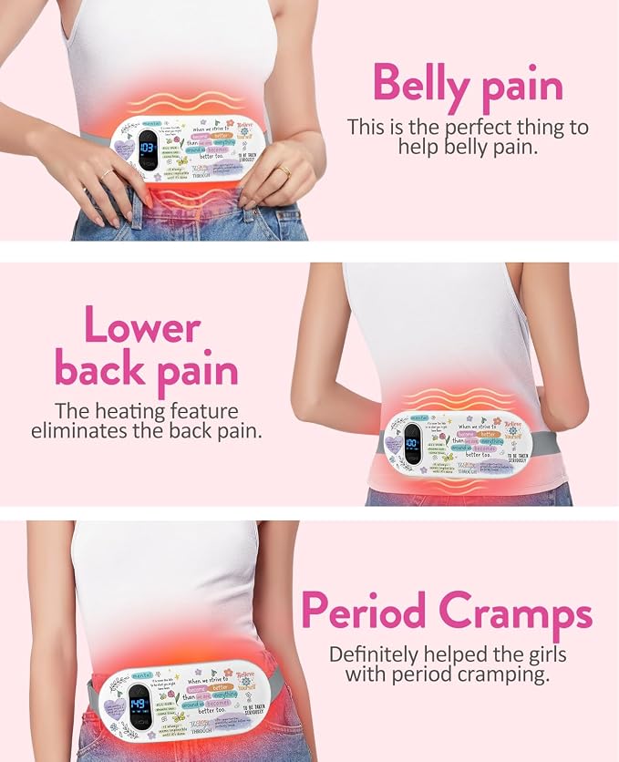 Portable Heating Pad for Period Cramps: Menstrual Heating Pad - Image 4