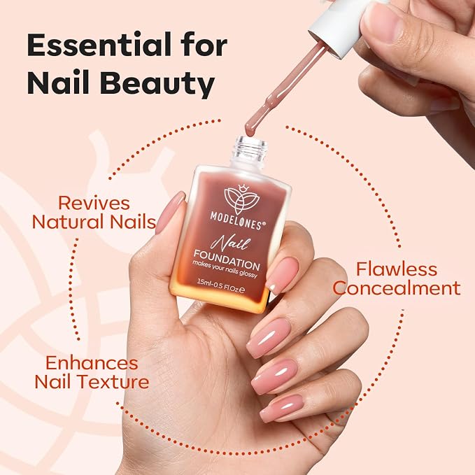 modelones Nail Strengthener and Growth Blushed Berry Nail Repair - Image 7