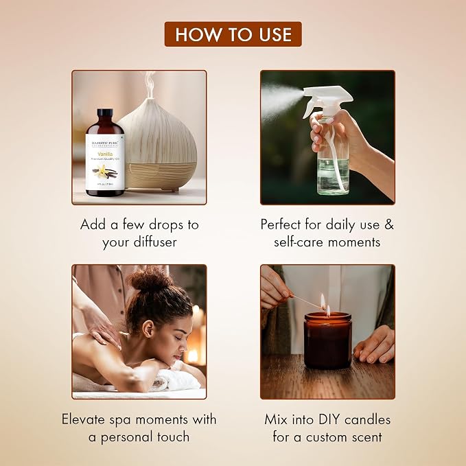 Majestic Pure Vanilla Essential Oil - Image 4
