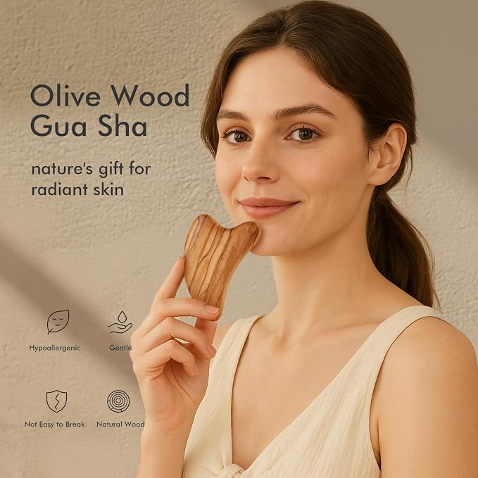 CHOSIN Gua Sha Tool for Face & Body: Face Massager Tool for Lymphatic Drainage - Image 2