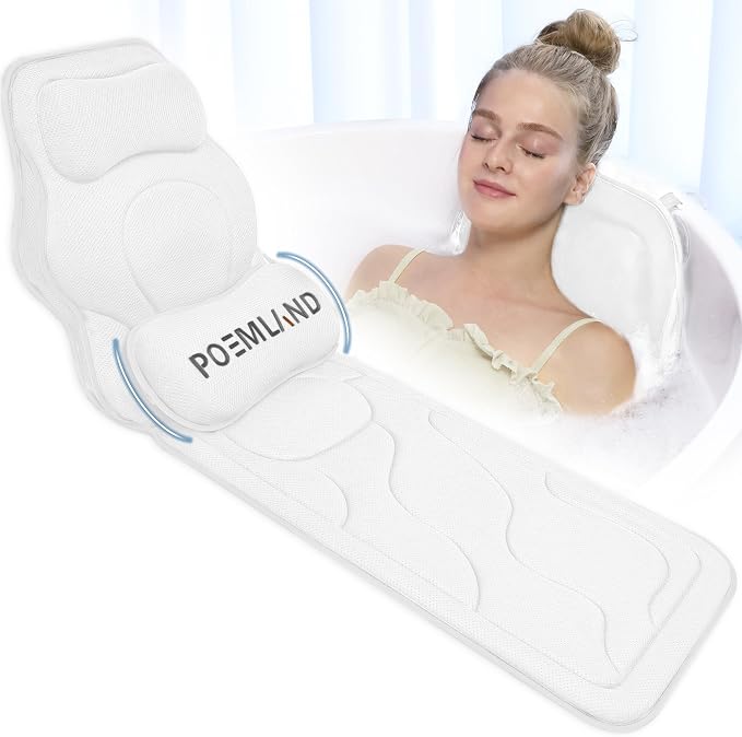 Poemland Full Body Bath Pillow for Tub by poemland