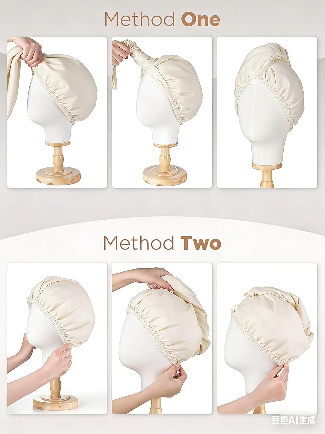 3 Pack Microfiber Hair Towel Wrap - Image 6