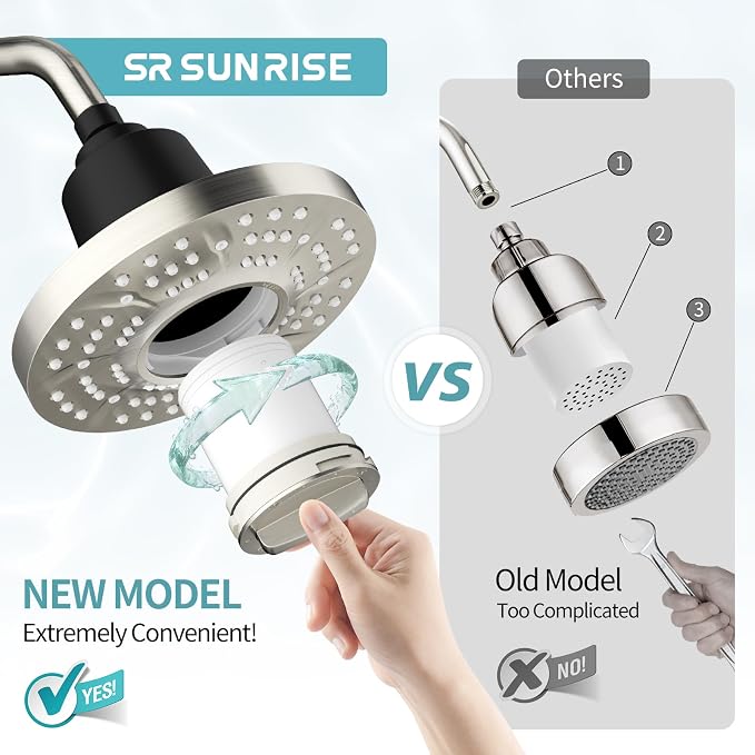 SR SUN RISE Filtered Shower Head - Image 5