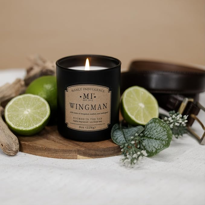 Manly Indulgence Wingman Scented Candles - Image 3
