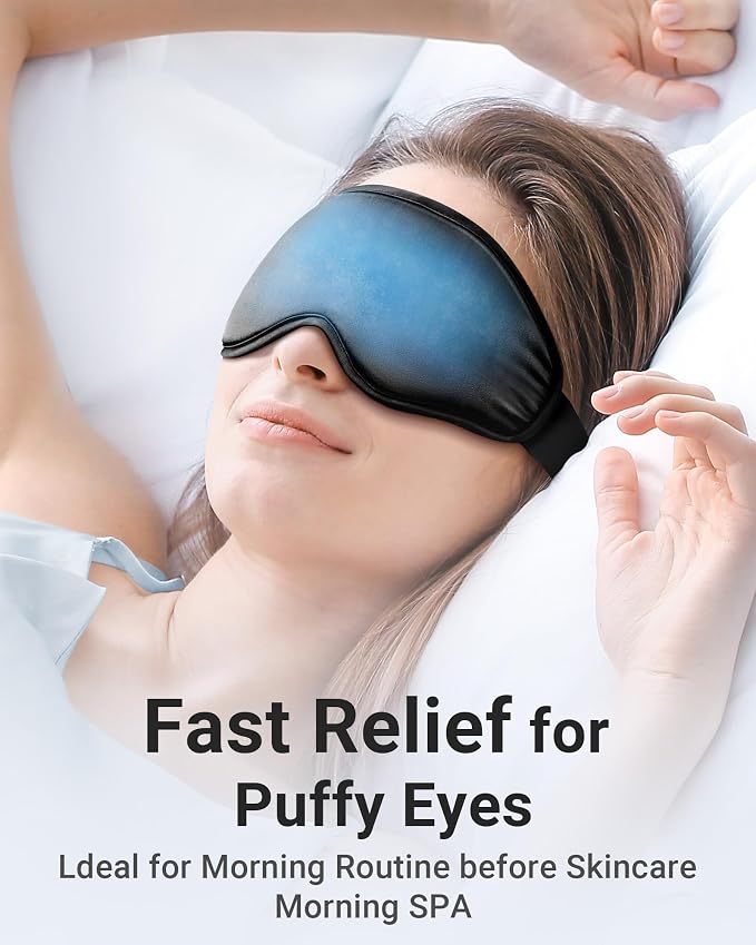 Cooling Eye Mask for Puffy Eyes: Fsa Eligible Items Hsa, Ice Eye Pack for - Image 6