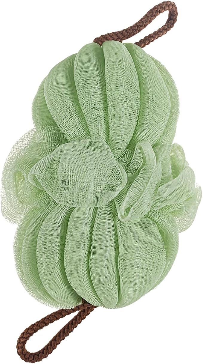 Large 85g Green Bath Loofah Sponge Loofa Luffas Shower Puff Pouf Ball by GXBTOPGO