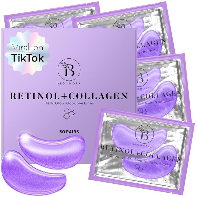 BLOOMORA Retinol & Collagen Under Eye Patches by Unknown