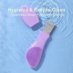Blackhead Remover & Silicone Face Scrubber, Face Spatula, Facial Cleansing Brush - Image 5