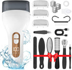 Electric Callus Remover for Feet, Professional Pedicure Kit Rechargeable Foot by AdamPark
