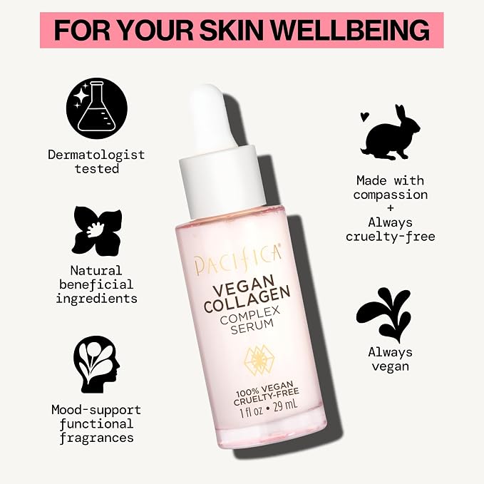 Pacifica Vegan Collagen Complex Face Serum Anti Aging Hydrating Serum - Image 9