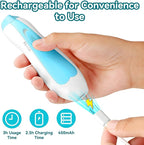 Qunlions life Baby Nail Trimmer Electric, 6 in 1 Rechargeable Baby Nail - Image 2