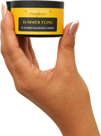 Tropical Scent Massage Oil Candle – Vegan Full Body Massage Therapy & Home SPA - Image 5