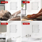 Heated Towel Racks for Bathroom, Wall Mounted Electric Towel Warmer Racks - Image 8
