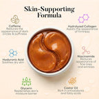 BLOOMORA Caffeine Under Eye Patches, Under Eye Mask - Image 2