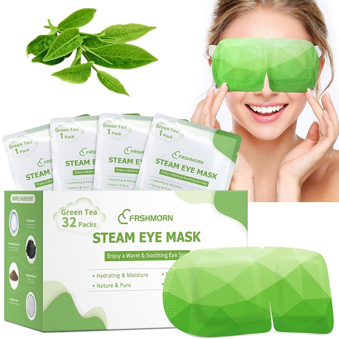 32Packs Steam Eye Mask, Heated Eye Mask by FRSHMORN