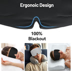 LOVE EYE Dual Side Sleep Mask, Ice Silk Eye Sleeping Mask & Blindfold - Image 7