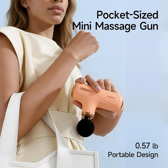 Super Mini Massage Gun Deep Tissue, Portable Handheld Muscle Massager - Image 2