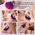 Extra Large Body Makeup Brush for Self Tanner, 3.2" Wide-headed Kabuki Tanning - Image 5