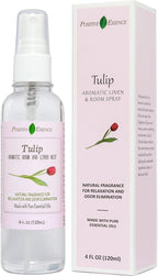 Tulip Linen & Room Spray, Natural Aromatic Bathroom Spray Made by PositiveEssence