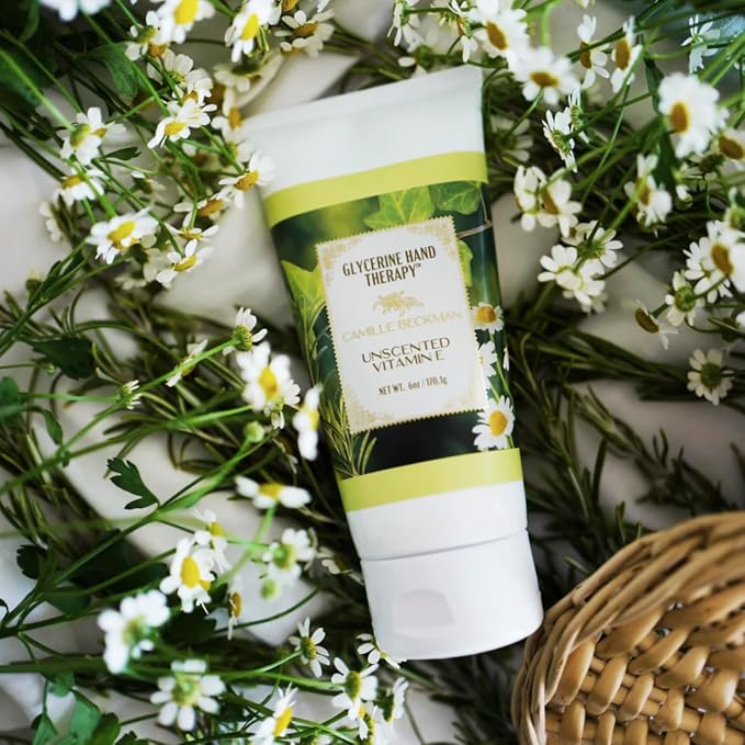 Camille Beckman Glycerine Hand Therapy Cream, Vitamin E Unscented, 6 Ounce - Image 2