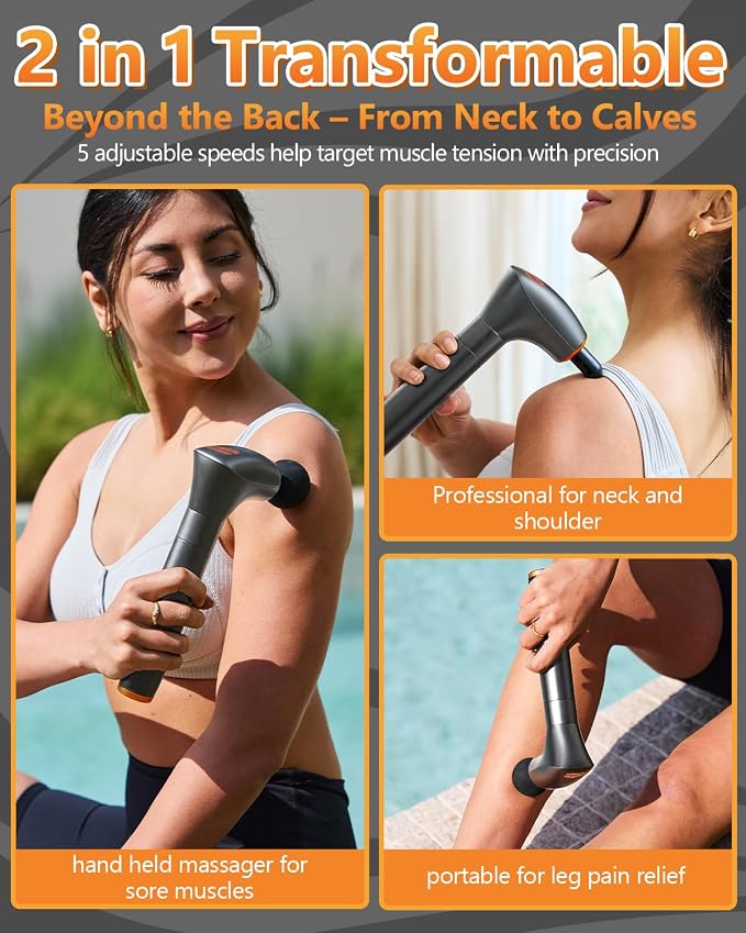 Detachable Massage Gun Deep Tissue - Image 4