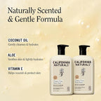 California Naturals Classic Clean Vanilla Bloom Body Wash 2-Pack, Daily - Image 3