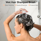 HEETA Scalp Massager Hair Growth, Soft Silicone Scalp Scrubber Shampoo Brush - Image 2