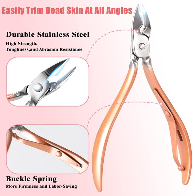 Manicure Set Pedicure Kit Womens Nail Clippers Set 32 in 1 Professional - Image 3