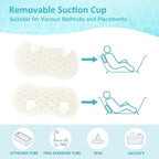 Sunlit Bath Jello Mini Gel Bath Pillows, Lumbar Pillow - Image 5