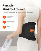 IKEEPFIT Portable Heating Pad for Back, Cordless Wearable Heat Belt - Image 4