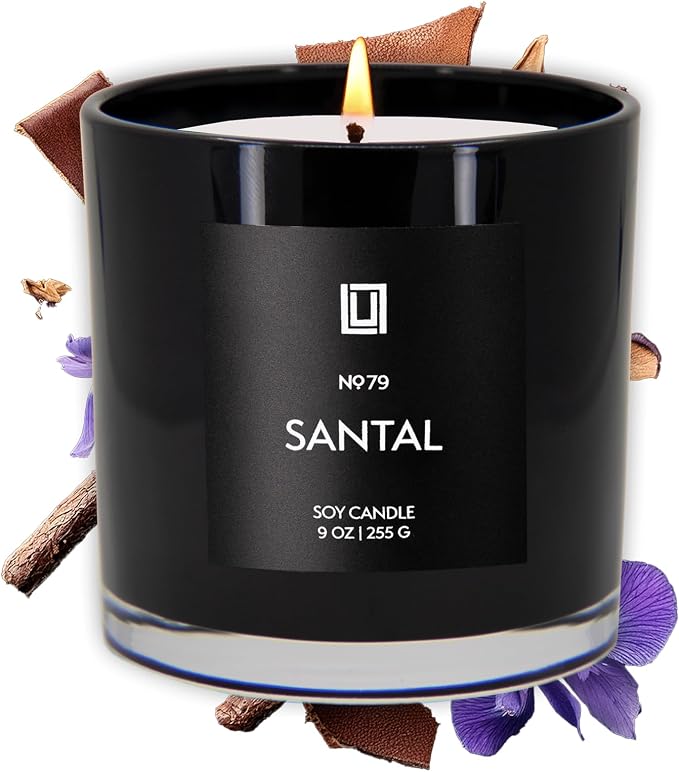 Lulu Candles | Santal | Luxury Scented Soy Jar Candle | Hand Poured in The USA by LULUCANDLES