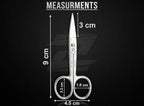 Nail Scissors Curved for Women and Men, Long Lasting Sharp Nickel Plated for - Image 6