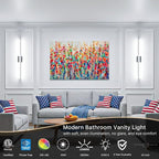 42Inch LED Bathroom Vanity Light Bar 5700K Dimmable Led Bathroom Light Over - Image 7