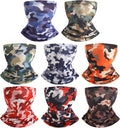 SATINIOR Summer Camo Neck Gaiter UV Protection Cooling Face Mask Sun Hood by SATINIOR
