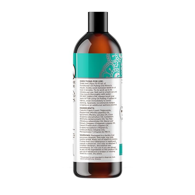 GuruNanda CocoMint Oil Pulling Mouthwash - Image 9