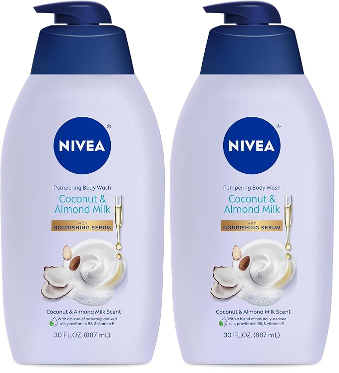 NIVEA Pampering Coconut and Almond Milk Body Wash by Nivea