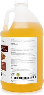 velona USDA Certified Organic Flaxseed Oil - Image 3