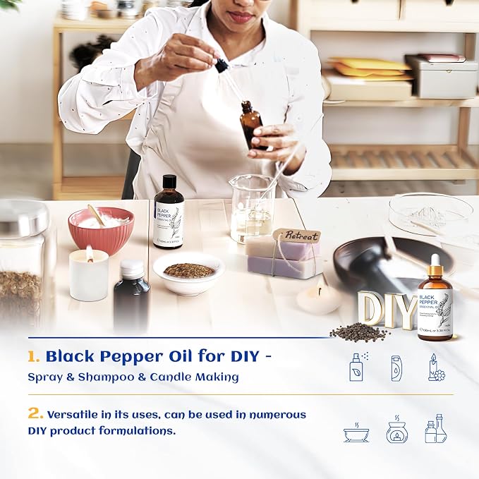 HIQILI Black Pepper Essential Oil - Image 4